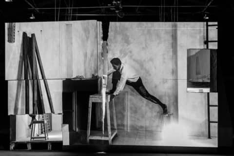 Failing to Levitate in My Studio