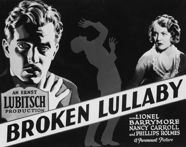 Proiezione del film Broken Lullaby di Ernst Lubitsch
